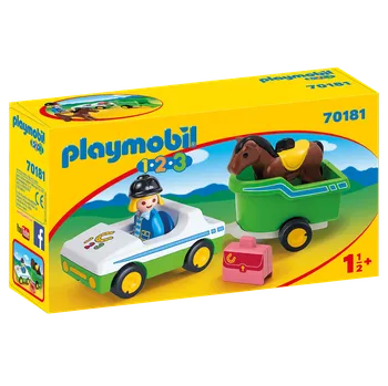 Dětské zboží Playmobil 70181 Auto s přívěsem pro koně