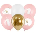 PartyDeco Set balónků 1. narozeniny…