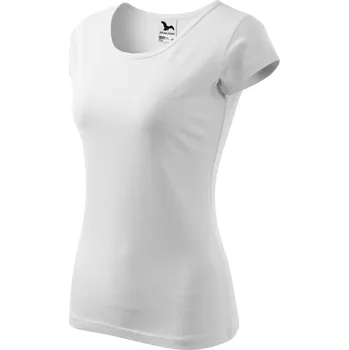 Dámské oblečení Malfini Dámské bavlněné tričko Pure Barva: Bílá, Velikost: XL
