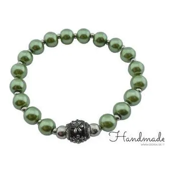 Náramek Doria Náramek ze zelených korálků H041
