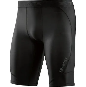 Pánské kraťasy SKINS DNAmic Mens Half Tights, All Black (pánské kompresní kraťasy SKINS) S