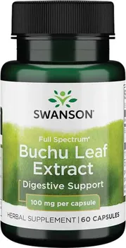 Přírodní produkt Swanson Buchu Leaf 100 mg 60 cps.