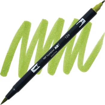 TOMBOW ABT akvarelový Dual Brush Pen, light olive 126