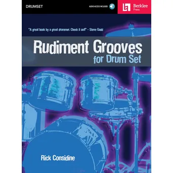 Rudiment Grooves for Drum Set + Audio Online