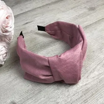 Ozdoba do vlasů Čelenka růžová s uzlem (SP88)