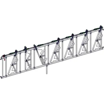 Žlabová zábrana pro skot Safety, 7 míst/5m
