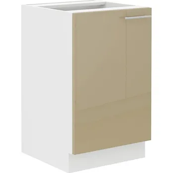 Kuchyňská skříňka Kuchyňská Skříňka Lara 50zl 1f Bb Mdf Cappuccino Lesk