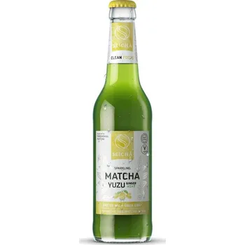 Limonáda Seicha Matcha Yuzu máta a zázvor 330 ml