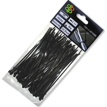 Stahovací páska Stahovací páska 250 mm, černá