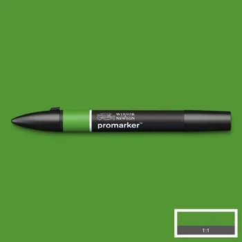 Lihová fixa WINSOR & NEWTON Promarker Fine & Chisel, FOREST GREEN (G356)