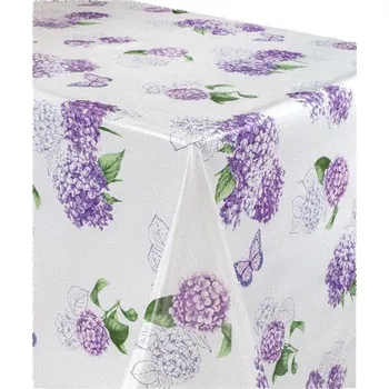 ubrus Ubrus PVC šeříky fialové s motýly metráž šířka 140 cm 5738120
