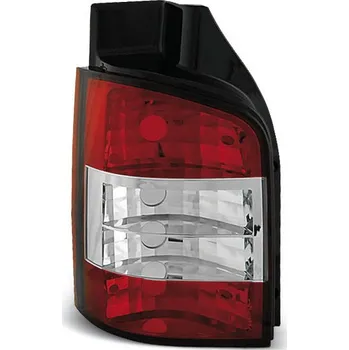 Zadní světlomet TUNING-TEC Zadní světla VW T5 03-09 zad.výklopné dveře - krystal/červené