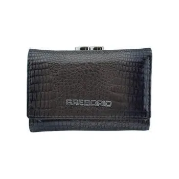 Peněženka Dámska kožená peněženka GREGORIO U096 šedá