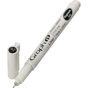 Technický liner GRAPH'IT 0,2mm černý