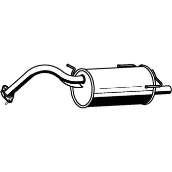 Tlumič výfuku Zadní tlumič výfuku STARLINE