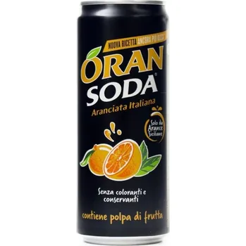 Limonáda Crodo Oran Soda 330 ml
