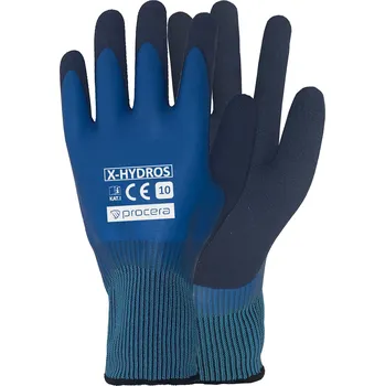 Pracovní rukavice Procera PRACOVNÍ RUKAVICE POTAŽENÉ LATEXEM X-HYDROS Velikost: 10