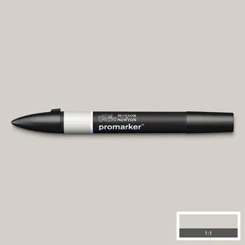 Lihová fixa WINSOR & NEWTON Promarker Fine & Chisel, COOL GREY 3 (CG3)