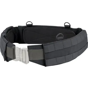 Opasek CONDOR OUTDOOR Opasek bojový MOLLE úzký ČERNÝ velikost: M