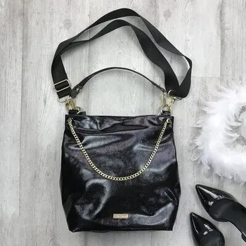 Kabelka Kabelka shopper Laura Biaggi X709 černá