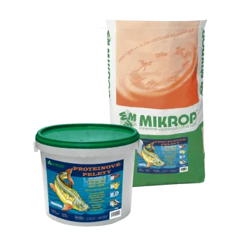 Mikrop Proteinové pelety - oliheň granule 5 kg návnada i nástraha pro sportovní rybolov kaprů
