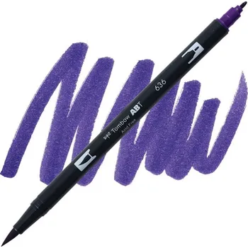 TOMBOW ABT akvarelový Dual Brush Pen, imperial purple 636