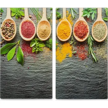 Příslušenství pro sporák Zeller 7989738 ochranné desky vícebarevné