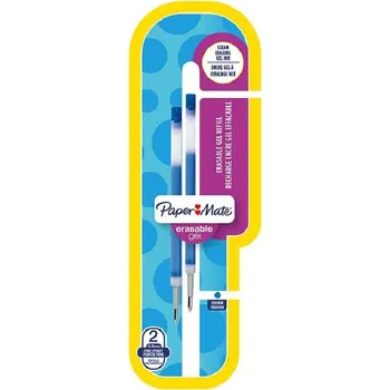 Náplň do psacích potřeb PAPER MATE náhradní inkoust pro Erasable, 2ks modrý 0,5mm