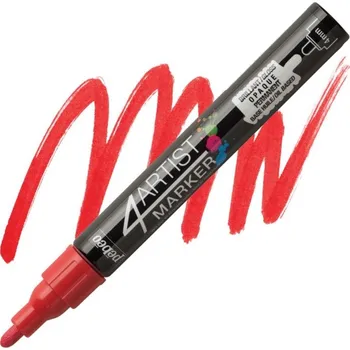 PEBEO 4Artist lakový popisovač 4mm, červený