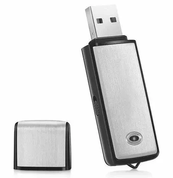 Diktafon Daklos USB diktafon 16 GB stříbrný