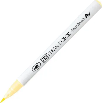 KURETAKE ZIG Clean Color Real Brush, 055 Pale Yellow