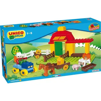 ostatní stavebnice Unico Malá farma 46 ks