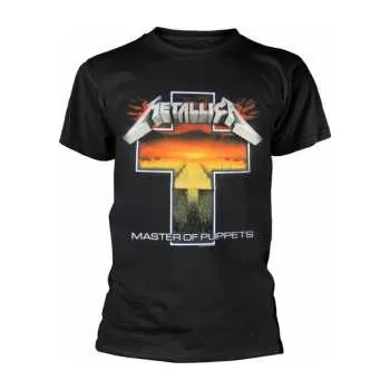 Pánské tričko Merch Metallica: Tričko Master Of Puppets Cross XXL 2019