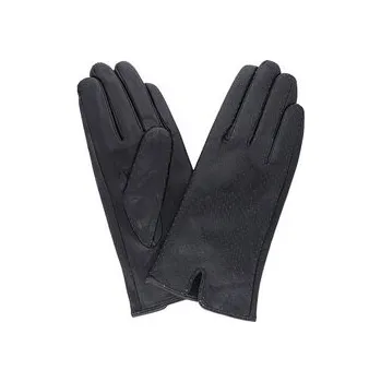 Rukavice Dámské kožené rukavice černé PRIUS 4011 Velikosť: L