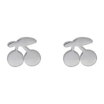 Náušnice Doria Náušnice TŘEŠNĚ z chirurgické oceli stříbrné