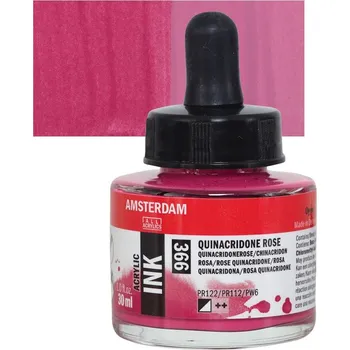 AMSTERDAM Acrylic Ink 30ml, 366 quinacridone red