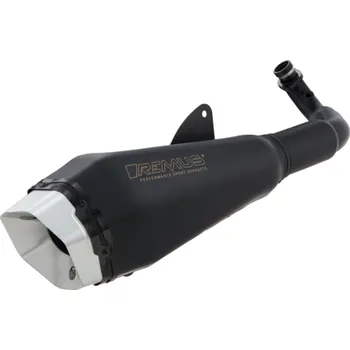 Výfuk pro motocykl Výfuk REMUS RS Black Edition (stříbrná koncovka), Vespa GTS, ​GTS Super, ​GTV 300ccm Euro5 2020- REM43049S