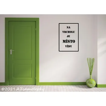 Samolepící dekorace Samolepky na zeď - SO - Vrchol - 21 x 30 cm