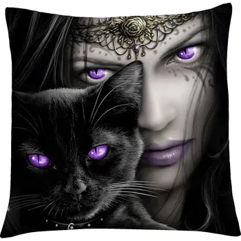 Polštář Polštář Svět magie I. Mybesthome 40x40 cm Varianta: Povlak na polštář s výplní, 40x40 cm