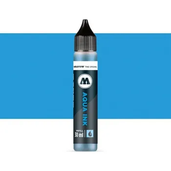 Akvarelový inkoust MOLOTOW Refill Ink pro Aqua, cyan