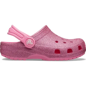 Dámské pantofle Dětské boty Crocs CLASSIC GLITTER růžová 34-35