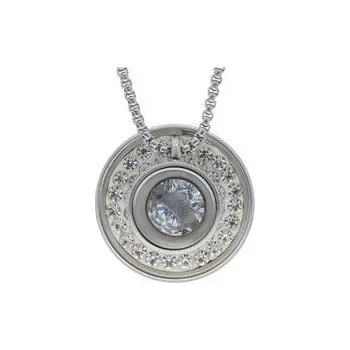 Řetízek Doria Řetízek z oceli s přívěskem stříbrná I110