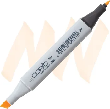 Lihová fixa COPIC Classic oboustranná Fine & Chisel, E51 Milky white