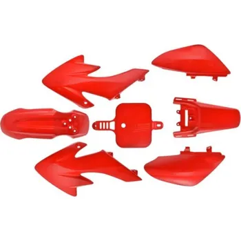 sestava plastů PITBIKE - CRF 50, MRF, STOMP, DEMON X - červená