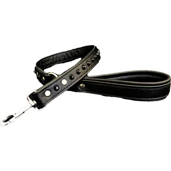 Vodítko pro psa Vodítko pro psa Bestia Collars Studded černé