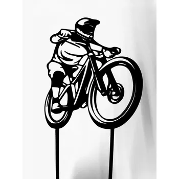 Dortová svíčka Zápich - Cross, MTB, Trail kolo #03 (možnost jména, věku)