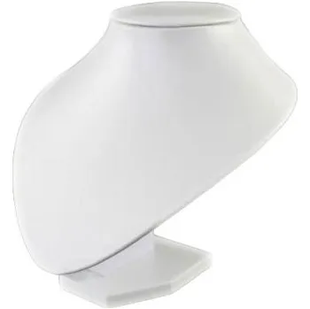 Šperkovnice Dekolt na šperky výška 18cm bílý slonová kost (A15Wx)