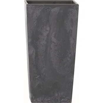 Květináč Květináč Urbi Special tmavě šedý, varianta 17 cm