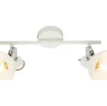 Bodové svítidlo AMORY bílá 2xE14 40W 230V GLOBO 54657-2