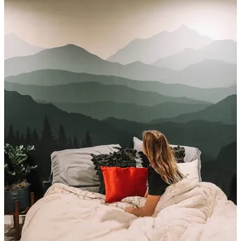 Tapeta Coloray Fototapeta Hory jako pohádka Samolepící Fototapeta Vliesová 250 x 250 cm coloraydecor-f-ss-93212494